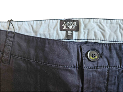 Pants - Armani - Navy Cotton