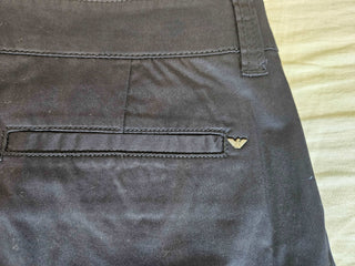 Pants - Armani - Navy Cotton