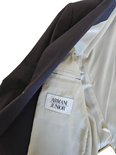 Boys Jacket - Armani Junior kidswear - Navy Jacket