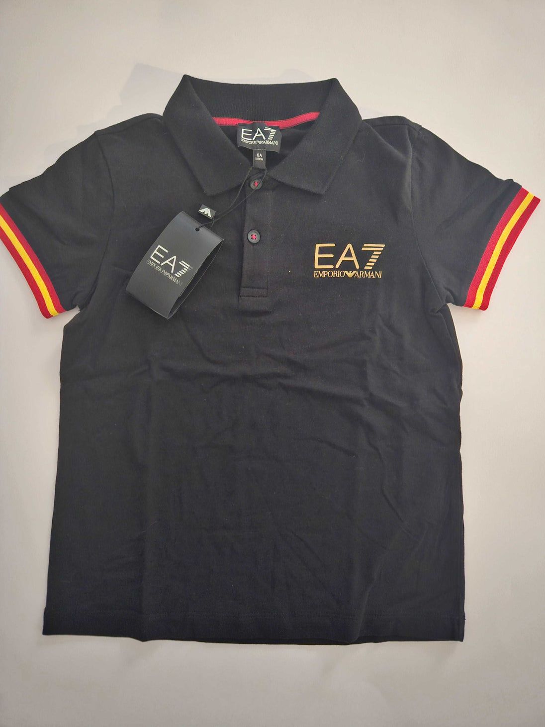 Polo Shirt - EA7 - Black