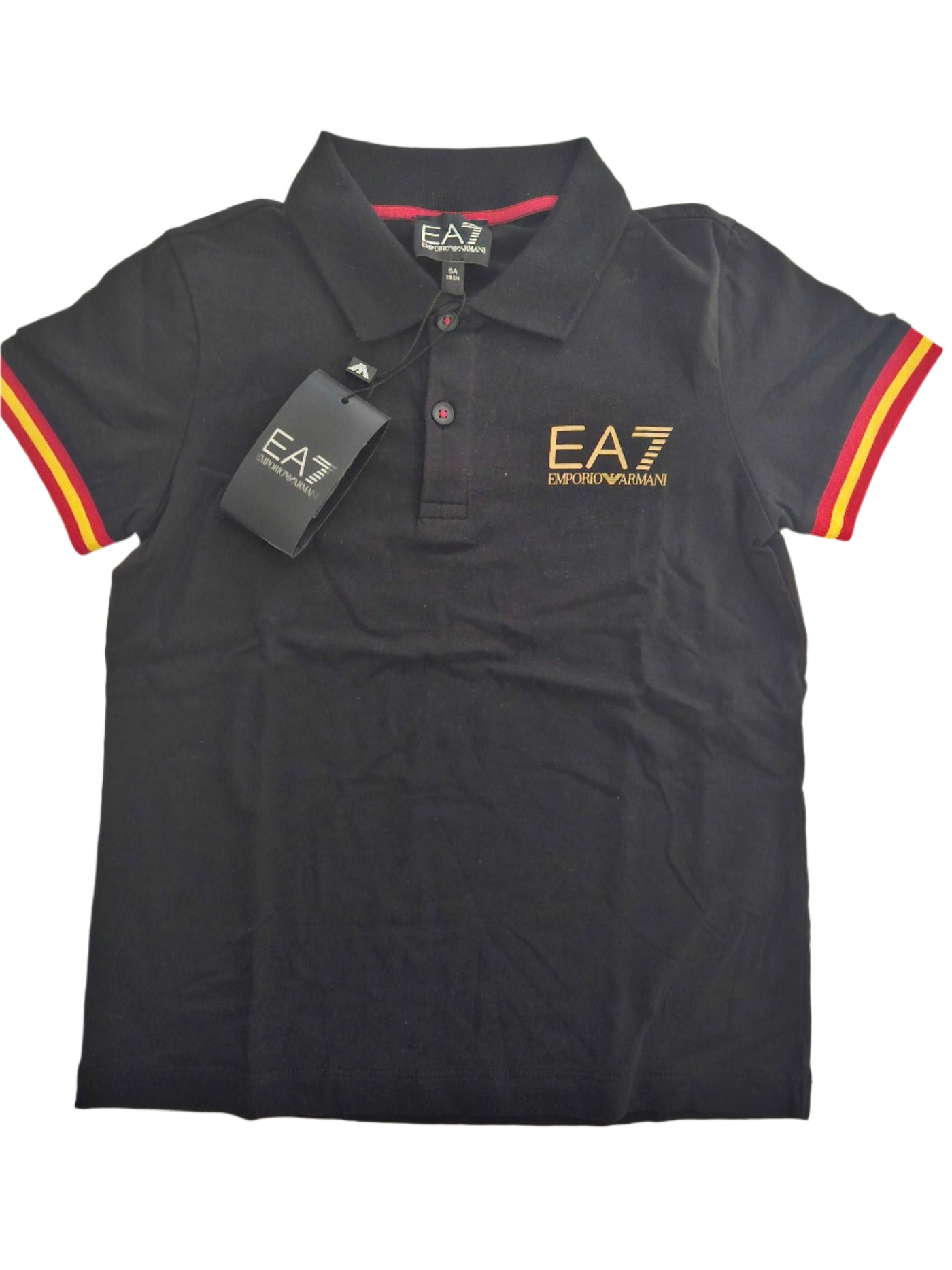 Polo Shirt - EA7 - Black