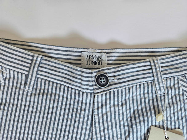 Shorts - Armani - Cotton Striped Barmuda