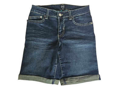 Boys Shorts - Armani Junior kidswear - Blue Jeans Bermuda