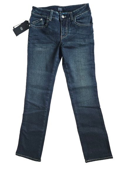 Boys Pants - Armani Junior kidswear - Dark Blue Jeans