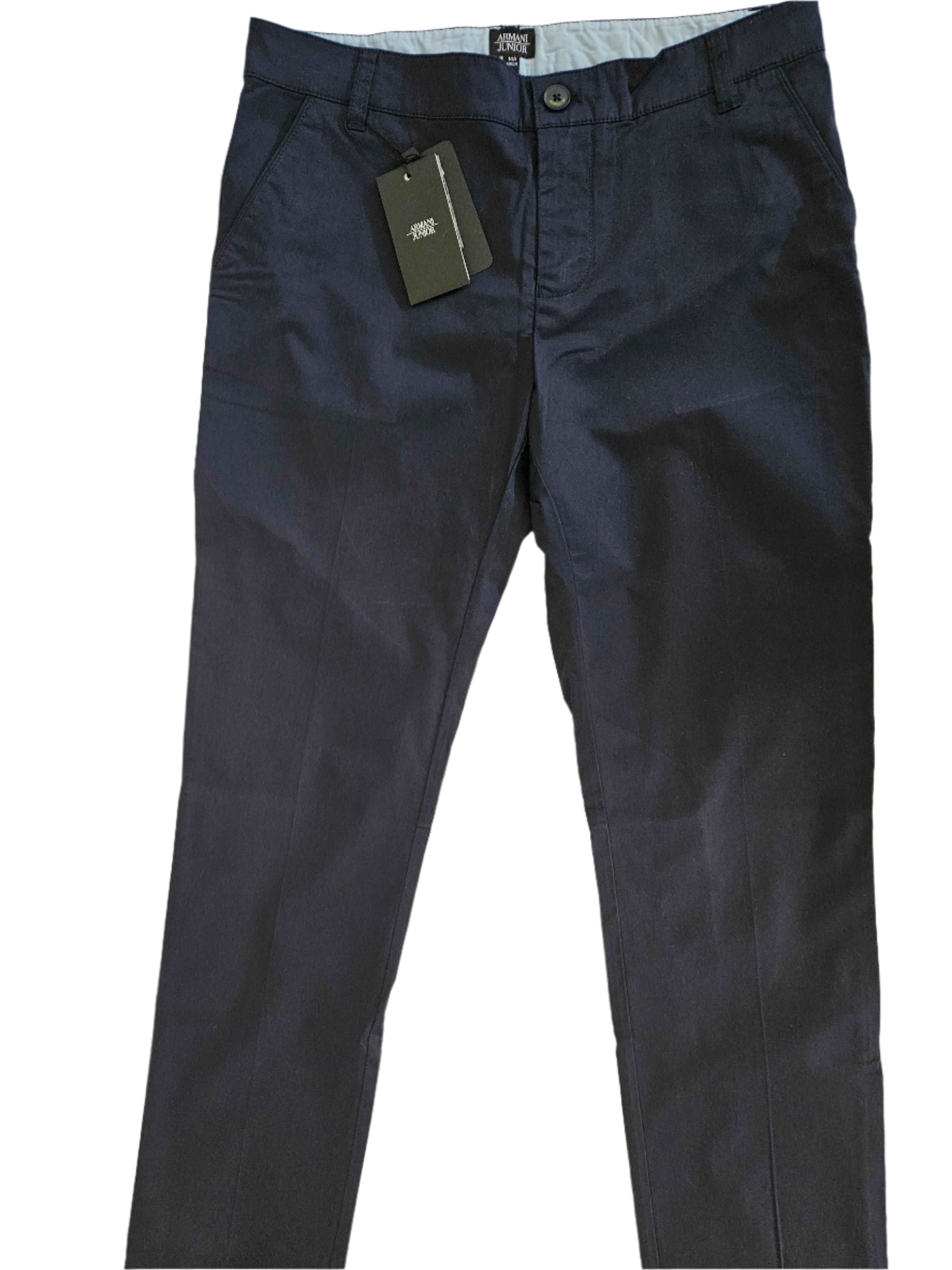 Pants - Armani - Navy Cotton