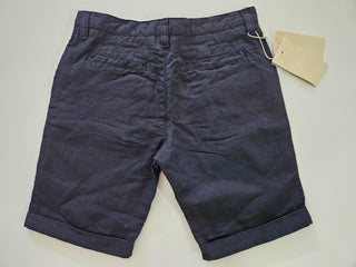 Shorts - Armani - Cotton Navy Barmuda