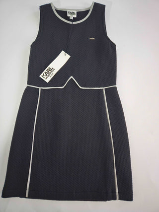 Dress - Lagerfeld - Wool Black