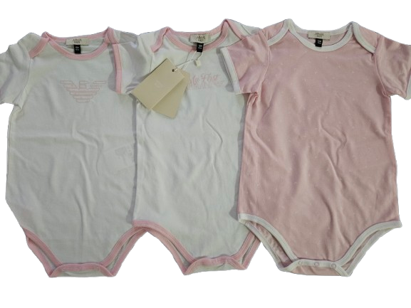 Baby Outfit - Armani Junior kidswear - 3 items  In a versatile color palette