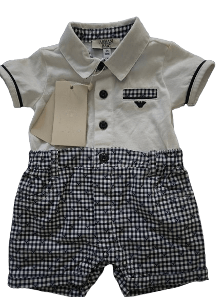 Baby Boys OverAll - Armani Junior kidswear