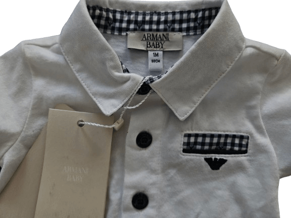 Baby Boys OverAll - Armani Junior kidswear