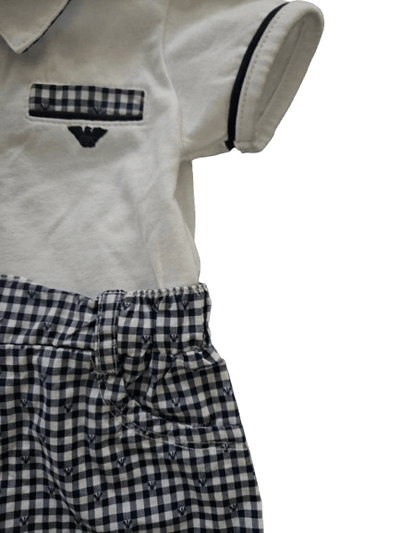 Baby Boys OverAll - Armani Junior kidswear
