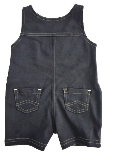 Baby Boys OverAll - Armani Junior kidswear - Navy Overall