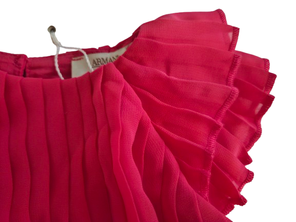 Baby Girls Dress - Armani Junior kidswear - Pink Dress