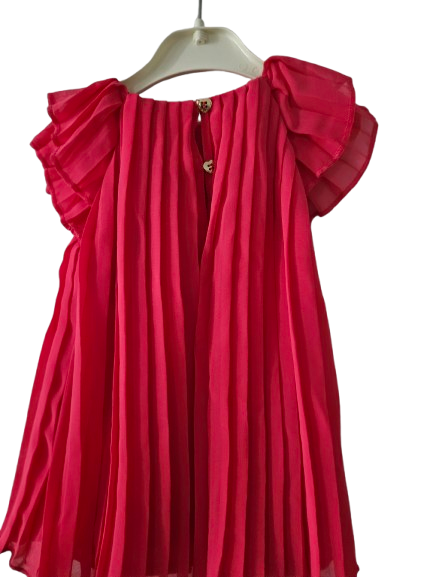 Baby Girls Dress - Armani Junior kidswear - Pink Dress