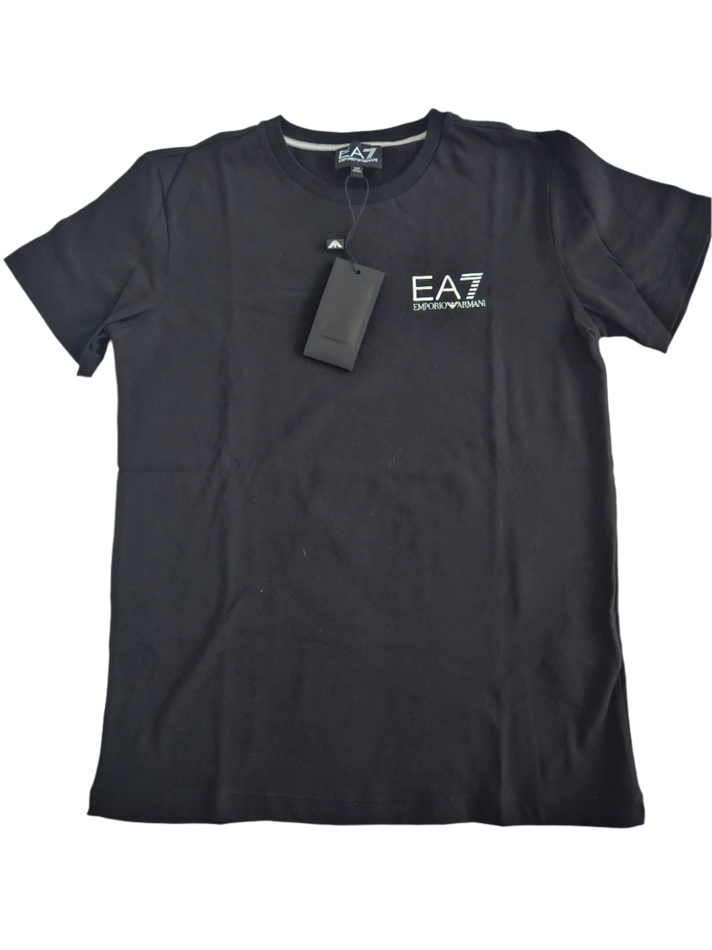 Boys T-Shirt - EA7 kidswear - Black Tricot