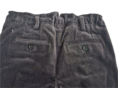 Dark Grey Corduroy