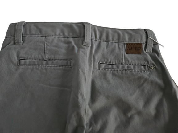 Boys Pants - Armani Junior kidswear - Grey Jeans