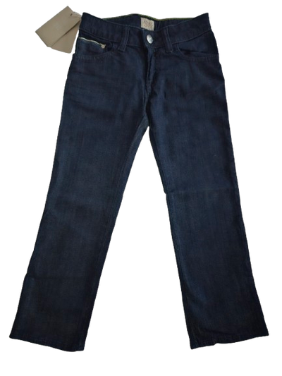 Kids Pants - Armani Junior kidswear - Dark Blue Jeans