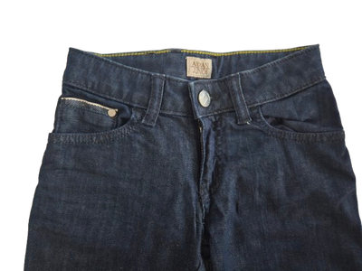 Kids Pants - Armani Junior kidswear - Dark Blue Jeans