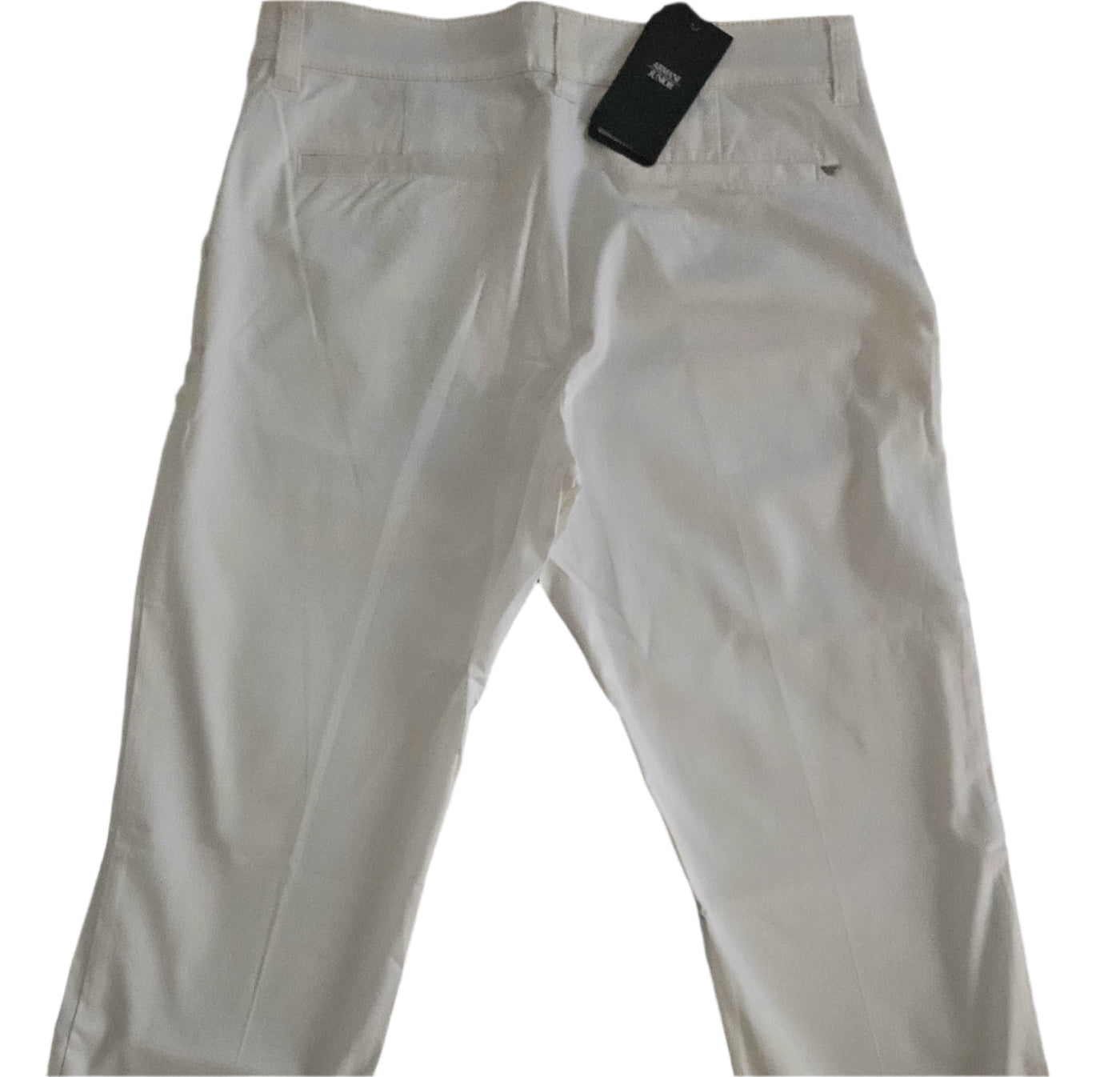 Pants - Armani - White Cotton
