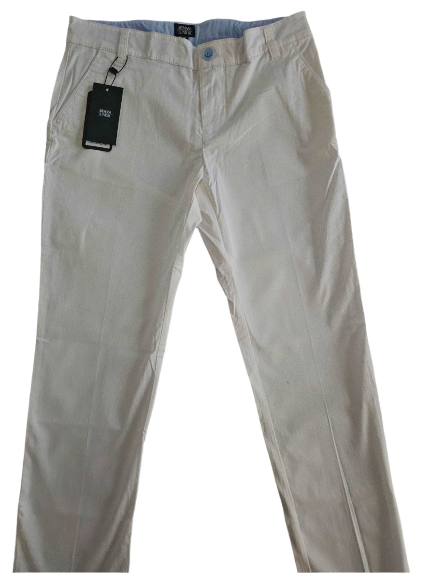 Pants - Armani - White Cotton