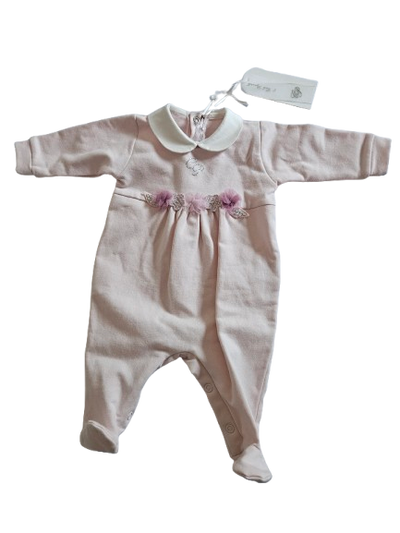 Baby Outfit - Carlo Pignatelli - Baby Pink Bodysuit