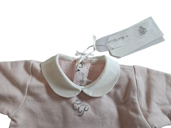 Baby Outfit - Carlo Pignatelli - Baby Pink Bodysuit
