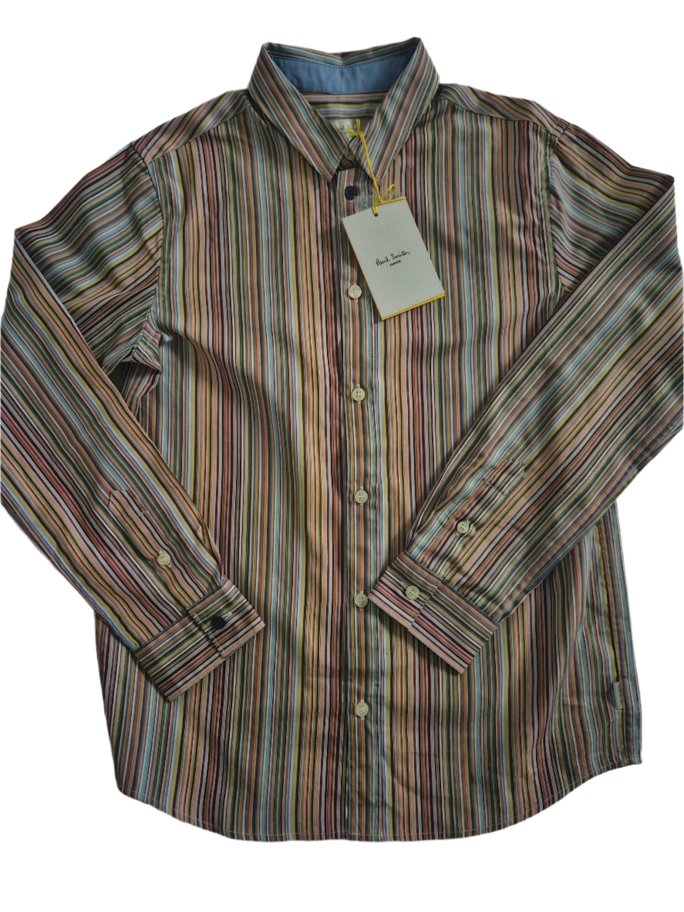 Shirt - Paul Smith - Happy Colors stripped button-down shirt with Long Sleeves
