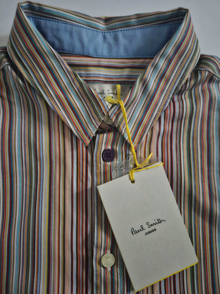 Shirt - Paul Smith - Happy Colors stripped button-down shirt with Long Sleeves