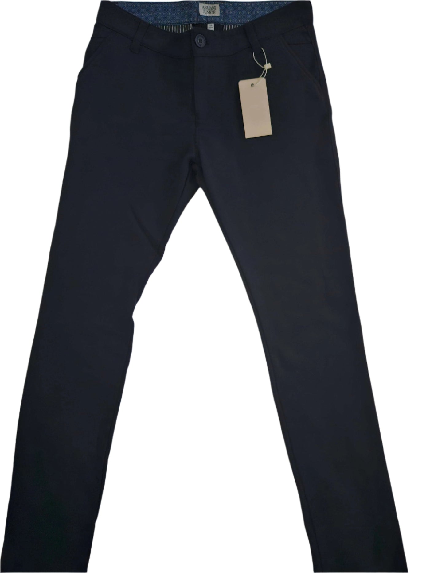 Pants - Armani - Navy Cotton