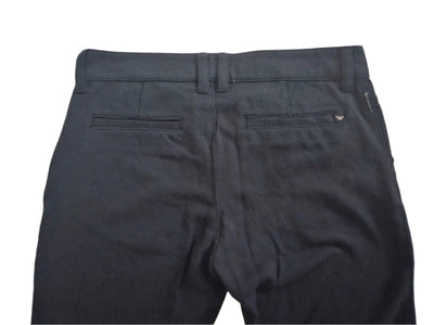 Pants - Armani - Navy Cotton