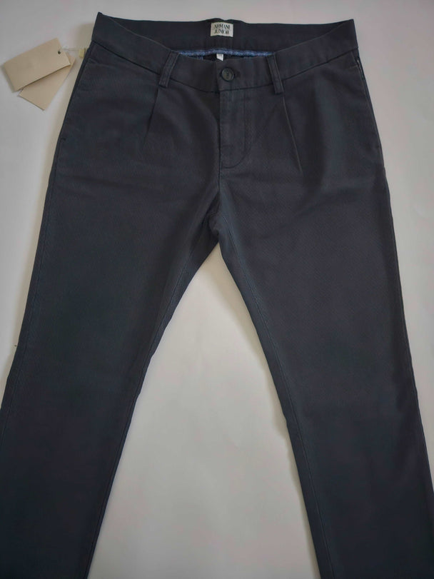 Pants - Armani - Navy Cotton