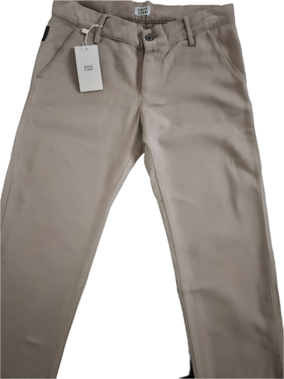 Boys Pants - Armani Junior kidswear - Beige Cotton