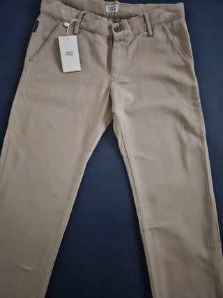 Pants - Armani - Beige Cotton