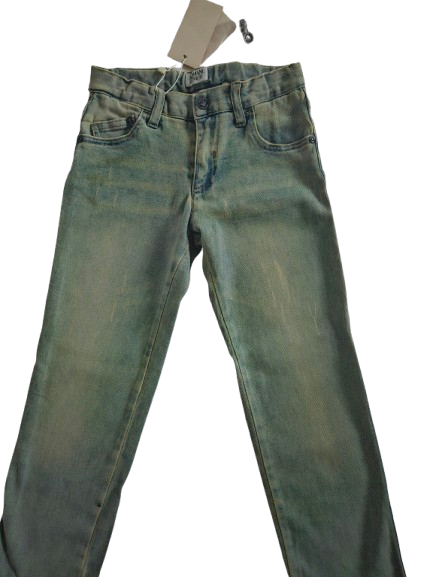 Boys Pants - Armani Junior kidswear - Light Blue Jeans