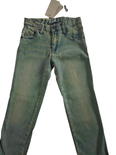 Boys Pants - Armani Junior kidswear - Light Blue Jeans