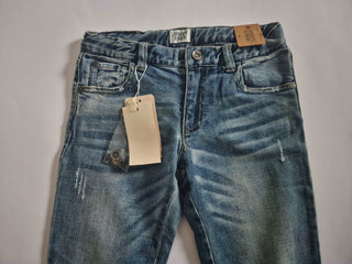 Pants - Armani - Light Rubbed Blue Jeans