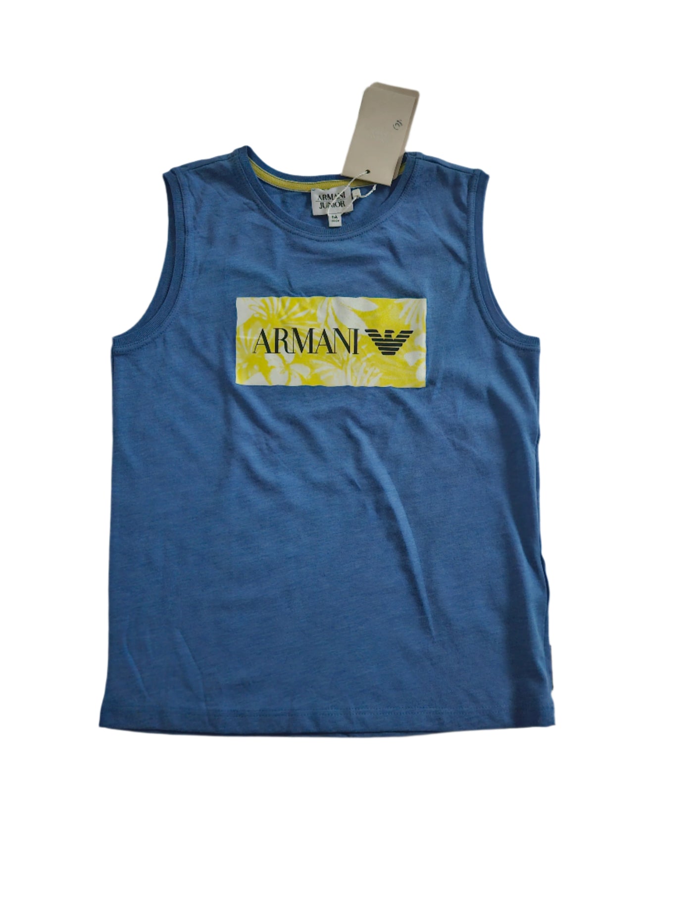 Boys Tank top - EA7 Kidswear - Blue Tricot