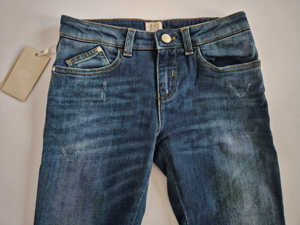 Pants - Armani - Dark Blue Rubbed Jeans