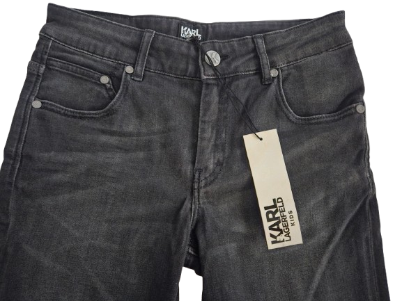 Boys Pants - Lagerfeld kidswear - Black Jeans