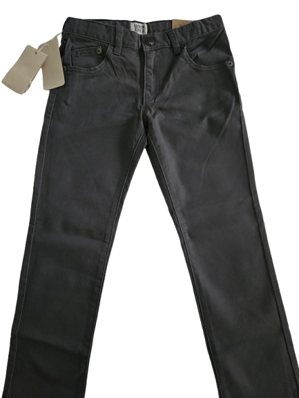 Boys Pants - Armani Junior kidswear -  Dark Grey Jeans
