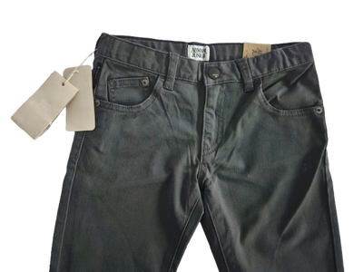 Boys Pants - Armani Junior kidswear -  Dark Grey Jeans