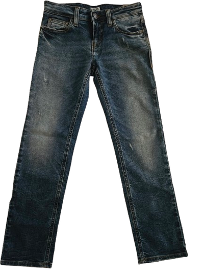 Boys Pants - Armani Junior kidswear - Blue Jeans