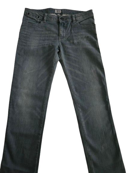 Boys Pants - Armani Junior kidswear -  Grey Jeans