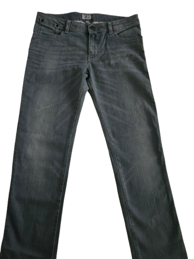 Boys Pants - Armani Junior kidswear -  Grey Jeans