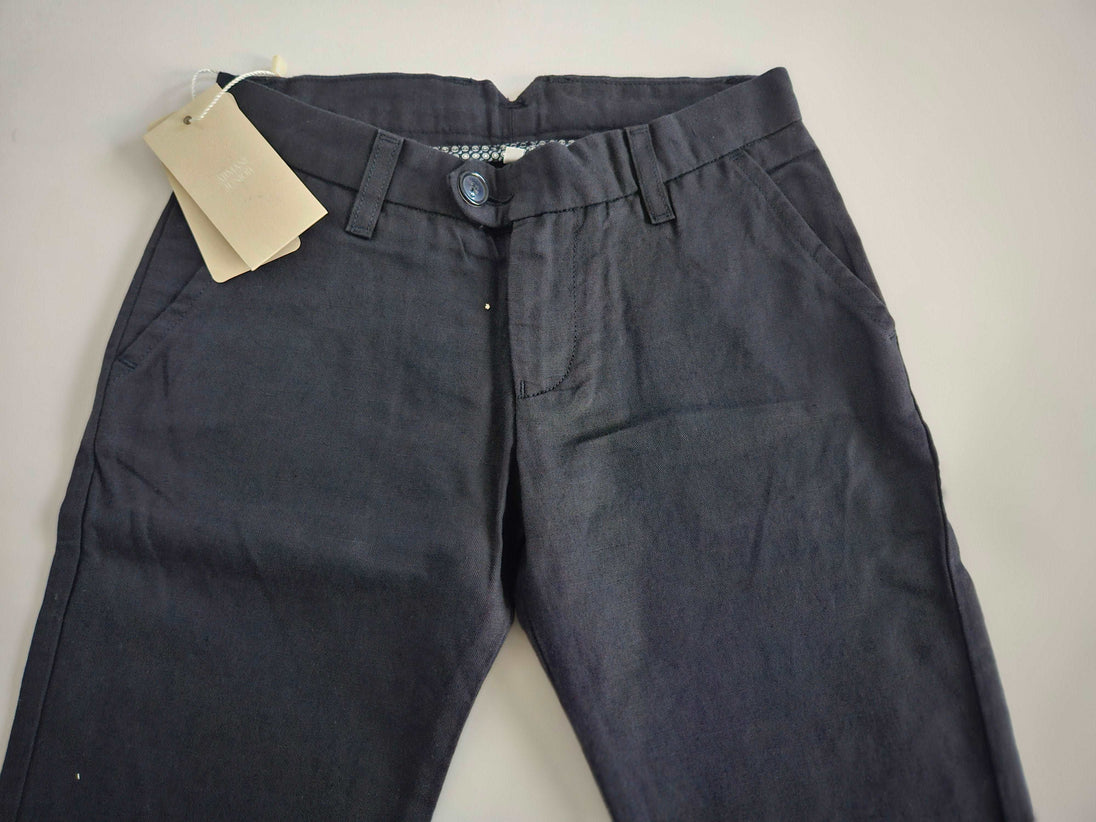 Pants - Armani - Navy Cotton