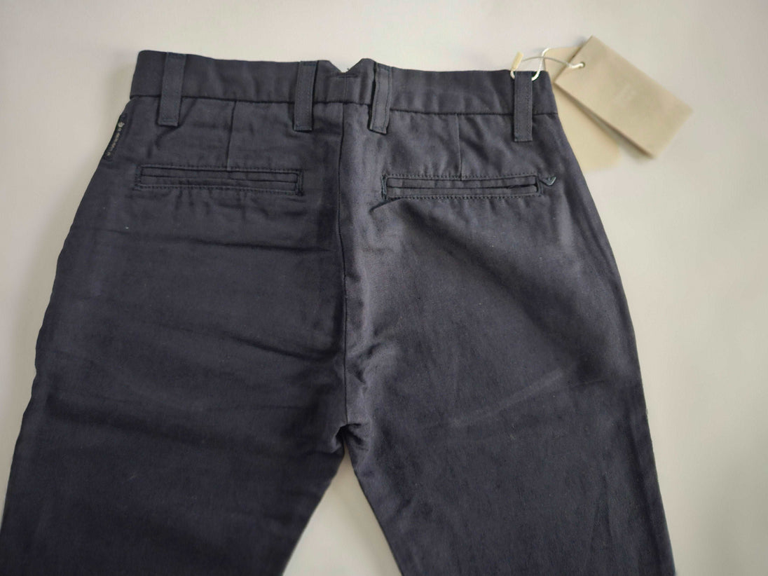 Pants - Armani - Navy Cotton