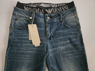 Pants - Armani - Blue Jeans