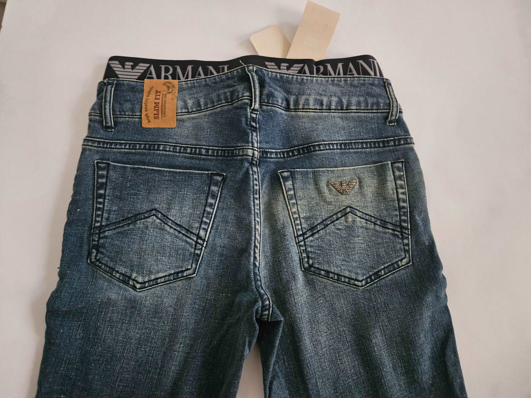 Pants - Armani - Blue Jeans