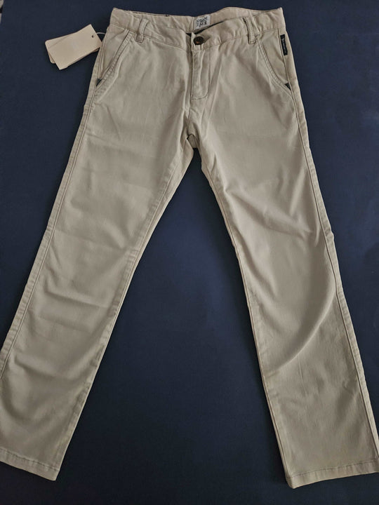 Pants - Armani - Beige Cotton